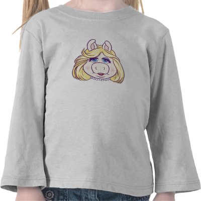 The Muppets Miss Piggy Face Disney t-shirts