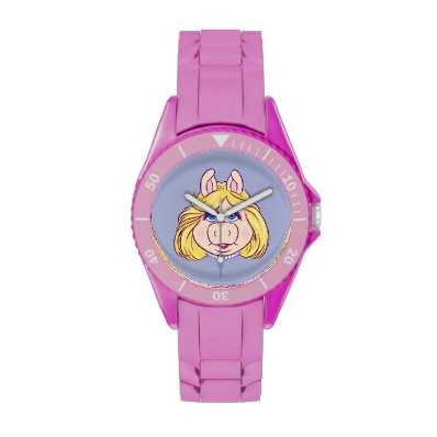 The Muppets Miss Piggy Face Disney Watches