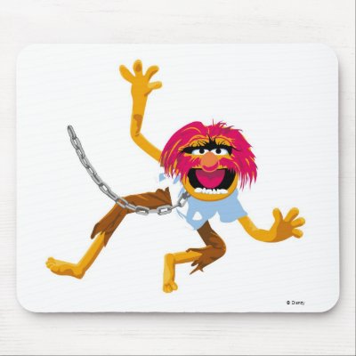 The Muppets Muppet in Collar and Chains Disney mousepads