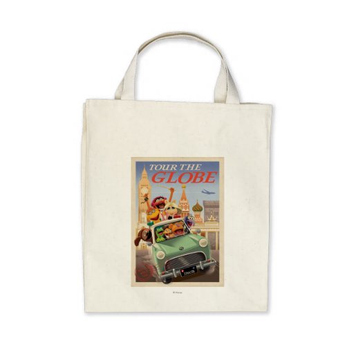 The Muppets Tour the Globe Tote Bags