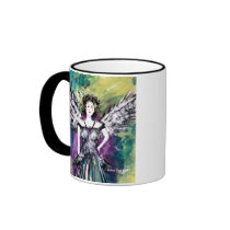 "The Muse of Determination" Art mugs