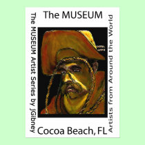 The MUSEUM Artist Series by jGibney Cocoa Beach Fl posters
