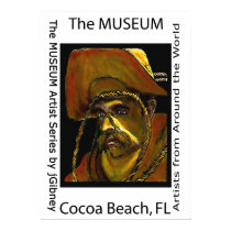 The MUSEUM Artist Series by jGibney Cocoa Beach Fl posters