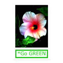 The MUSEUM Artist Series by jGibney  Go Hibiscus posters