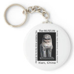 The MUSEUM Artist Series by jGibney  Stone Lion Keychains