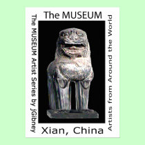 The MUSEUM Artist Series by jGibney Stone Lion posters