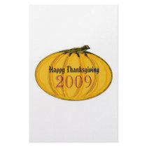 The MUSEUM Artist Series by jGibney Thanksgiving Customized Stationery