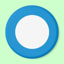 The MUSEUM Artist Series CyanHexacromecSqCircleTra magnets