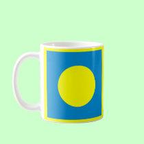 The MUSEUM Artist Series CyanHexacromecSqCircleTra mugs
