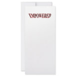 The MUSEUM Artist Series gibsphotoart Empowered r Personalized Rack Card