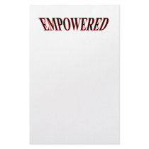 The MUSEUM Artist Series gibsphotoart Empowered r Stationery