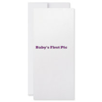 The MUSEUM Artist Series Images Baby's First Pic p rack cards