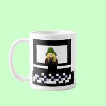 The MUSEUM Artist Series Images Computer StrawGirl mugs