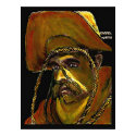 The MUSEUM Artist Series jGibney Cowboy with Rope print