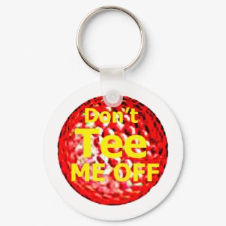 The MUSEUM Artist Series jGibney Do't Tee Me Off w keychain