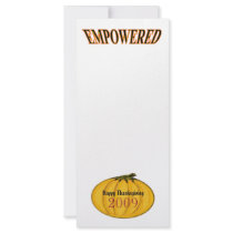 The MUSEUM Artist Series jGibney Happy 2009Empowed Custom Rack Card