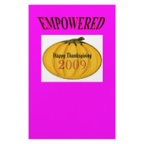 The MUSEUM Artist Series jGibney Happy 2009Empowed Customized Stationery