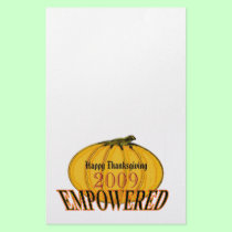 The MUSEUM Artist Series jGibney Happy 2009Empowed stationery