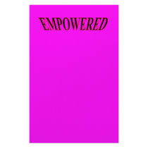 The MUSEUM Artist Series jGibney Happy 2009Empowed stationery