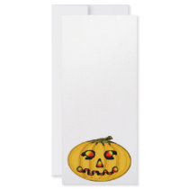 The MUSEUM Artist Series jGibney Pumpkinfirey Custom Rack Card