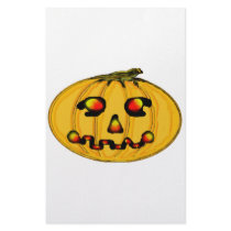 The MUSEUM Artist Series jGibney Pumpkinfirey Customized Stationery