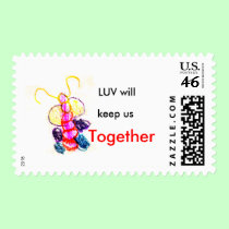 THe MUSEUM Artist Series Kaitlyn's Caterpillar postage