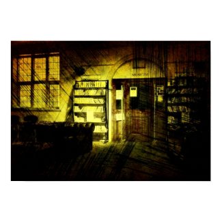 The Museum at Night print