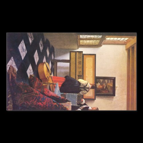 The music lesson by Johannes Vermeer Stickers