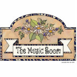 "The Music Room" - Decorative Sign photo sculptures