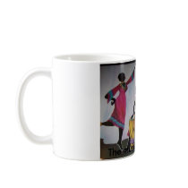 The music was playing.... coffee mugs
