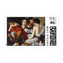 The Musicians, Caravaggio Stamps