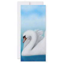 The Mute Swan Bookmark Personalized Rack Card