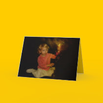 The Mysterious Candle blank cards