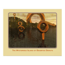 The Mysterious Island of Deserted Donuts posters by hornplayer6 The Mysterious Island of Deserted Donuts posters