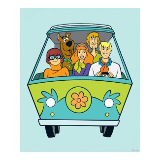 The Mystery Machine Shot 16 print