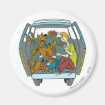 The Mystery Machine Shot 17 Fridge Magnet