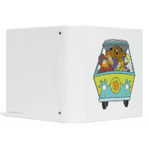 The Mystery Machine Shot 18 3 Ring Binder