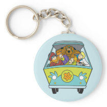 The Mystery Machine Shot 18 Key Chain