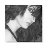 The Mystery - Self Portrait Magnet