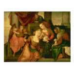 The Mystic Marriage of Saint Catherine Postcard