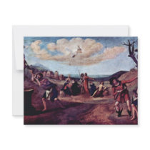 The Myth Of Prometheus Painting Sequence Custom Invitations