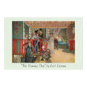 "The Name Day" by Carl Larsson Art Print by cowboyannie "The Name Day" by Carl Larsson Art Print