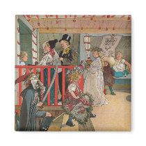 "The Name Day" by Carl Larsson magnets