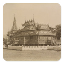 The Nan-U Human-Se, Shwe-Kyaung Square Stickers