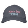 The Nanny Dog, American Pit Bull Terrier, APBT Embroidered Hat