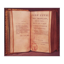 The Napoleonic Code Canvas Print