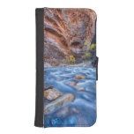 The Narrows Of The Virgin River In Autumn 3 iPhone 5 Wallet