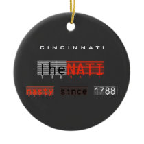 The Nasty NATI (Cincinnati) Ornament ornaments