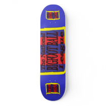 The National Bigfoot Ball League Custom Skateboard