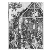 The Nativity, from the 'Life of the Virgin' Post Card